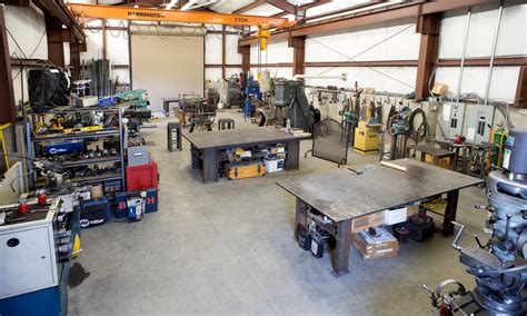 metal fabrication shop setup